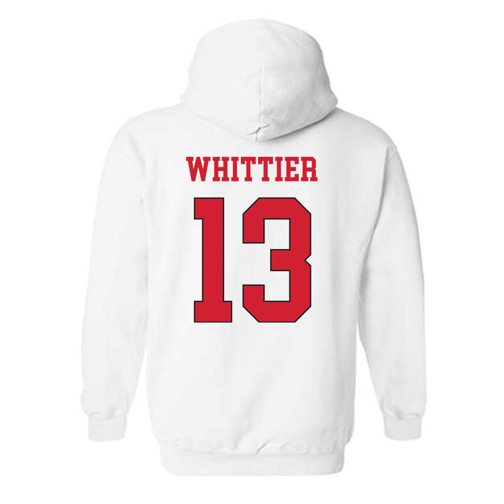 Maryland - NCAA Men's Lacrosse : Zach Whittier - Classic Shersey Hooded Sweatshirt-1