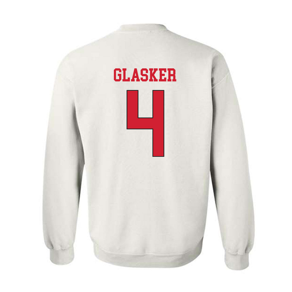 Maryland - NCAA Football : Jamare Glasker - Classic Shersey Crewneck Sweatshirt-1