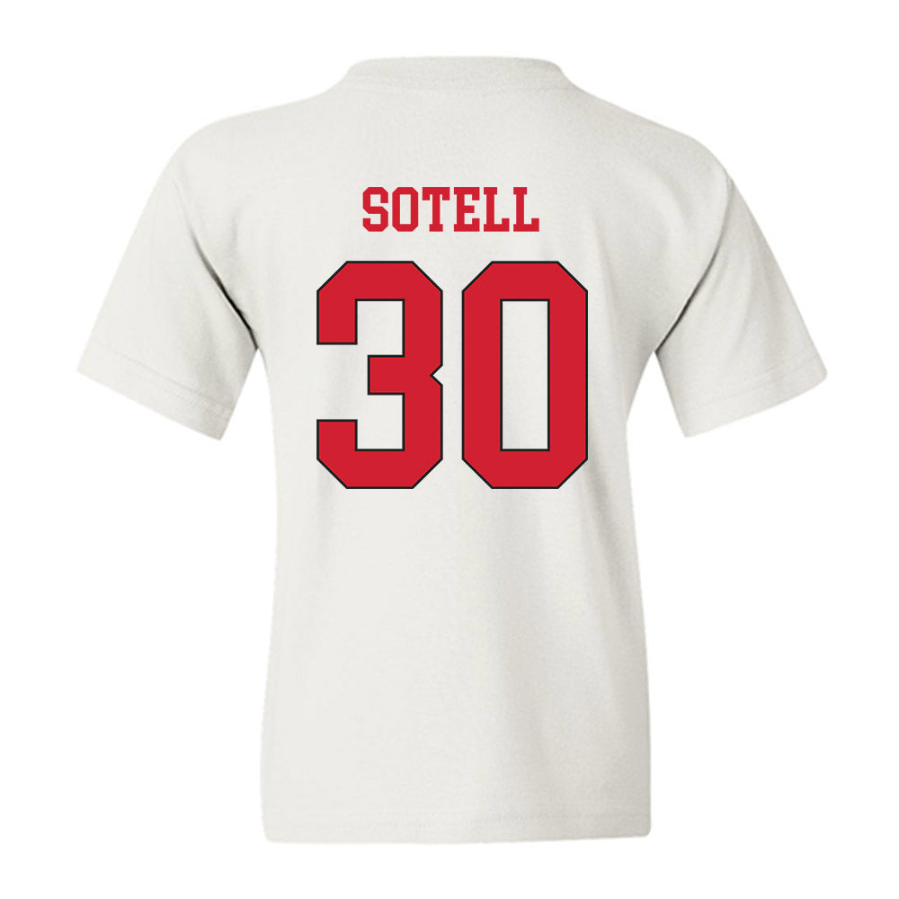 Maryland - NCAA Men's Basketball : Lukas Sotell - Classic Shersey Youth T-Shirt-1