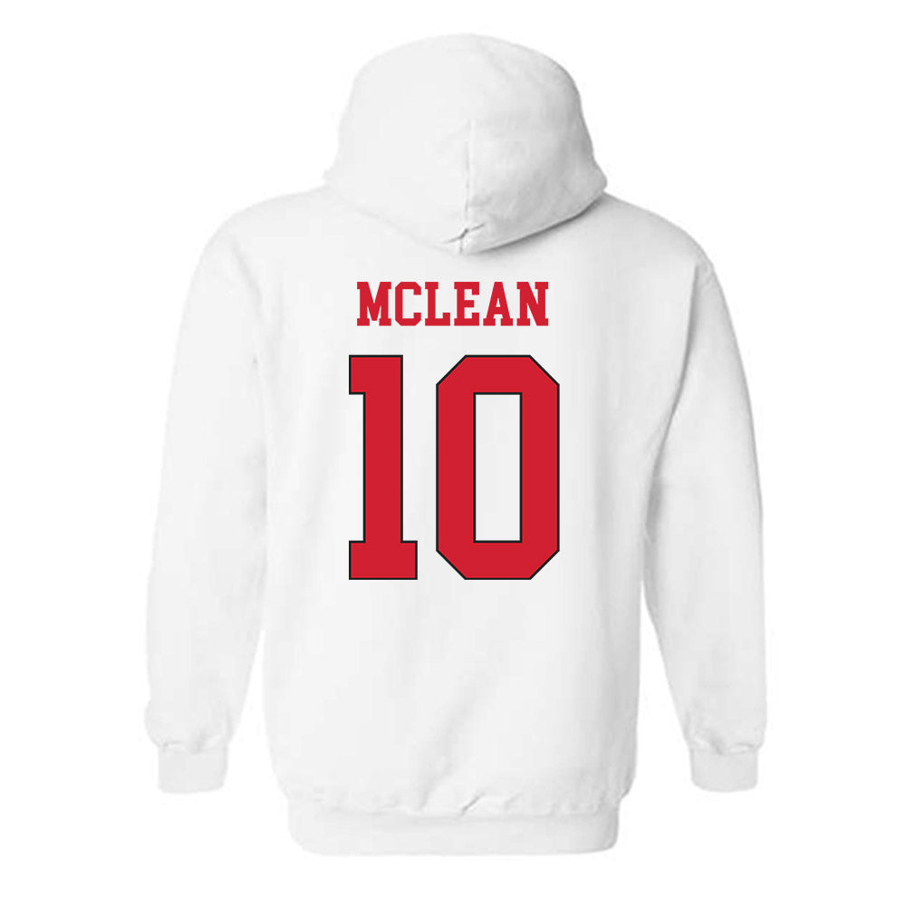 Maryland - NCAA Women's Basketball : Mir McLean - Classic Shersey Hooded Sweatshirt-1