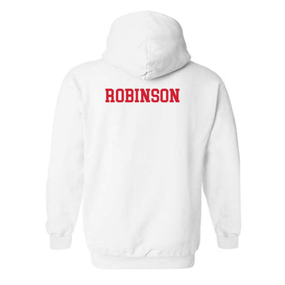 Maryland - NCAA Women's Track & Field : Naaema Robinson - Classic Shersey Hooded Sweatshirt-1