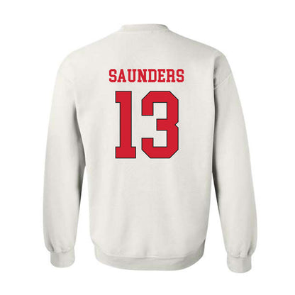 Maryland - NCAA Men's Basketball : Elijah Saunders - Classic Shersey Crewneck Sweatshirt-1