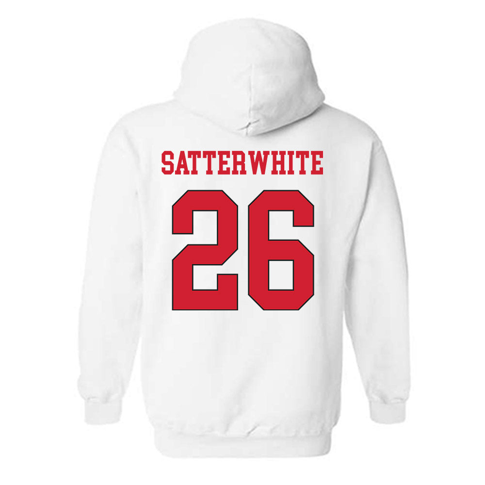 Maryland - NCAA Football : Hakim Satterwhite - Classic Shersey Hooded Sweatshirt-1