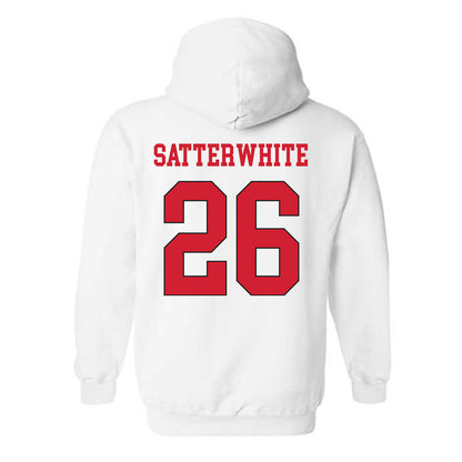 Maryland - NCAA Football : Hakim Satterwhite - Classic Shersey Hooded Sweatshirt-1