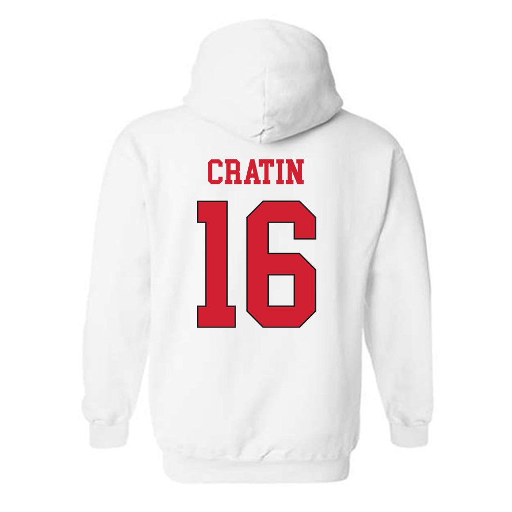 Maryland - NCAA Women's Lacrosse : Jenna Cratin - Classic Shersey Hooded Sweatshirt-1