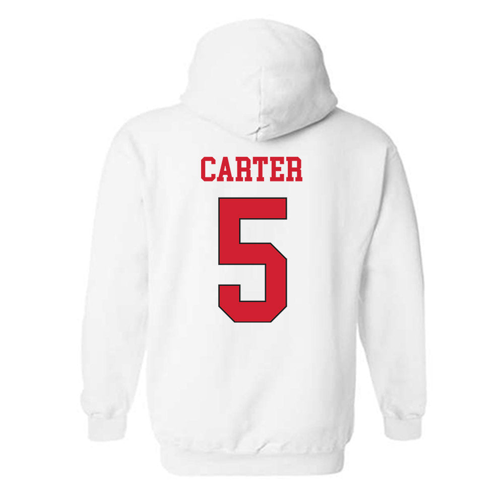 Maryland - NCAA Football : Kaden Carter - Classic Shersey Hooded Sweatshirt-1