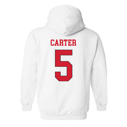 Maryland - NCAA Football : Kaden Carter - Classic Shersey Hooded Sweatshirt-1