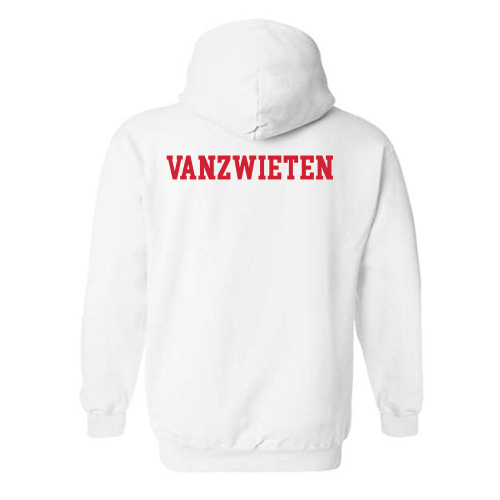 Maryland - NCAA Women's Track & Field : Evelyn VanZwieten - Classic Shersey Hooded Sweatshirt-1