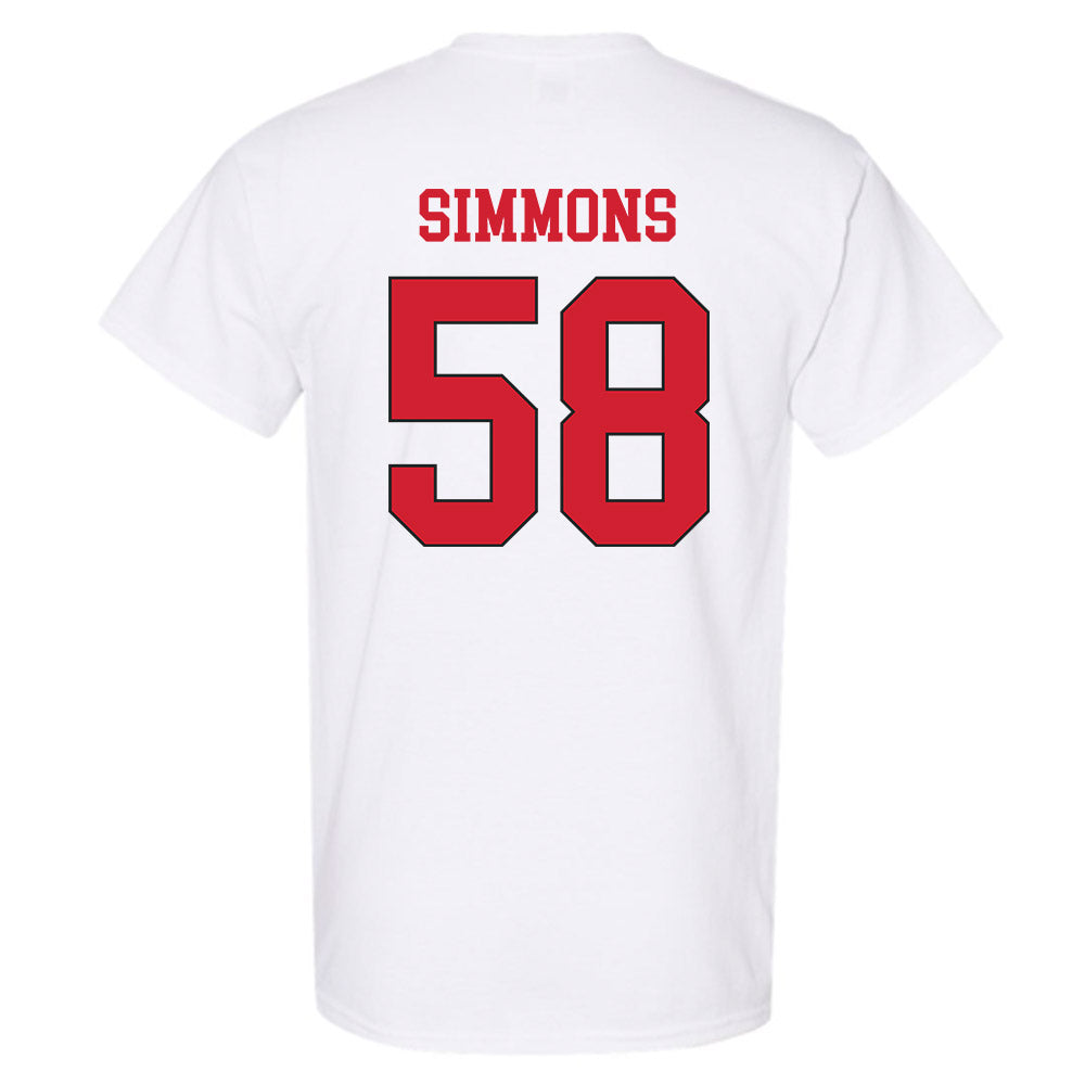 Maryland - NCAA Football : Joshua Simmons - Classic Shersey T-Shirt-1