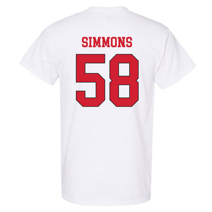 Maryland - NCAA Football : Joshua Simmons - Classic Shersey T-Shirt-1