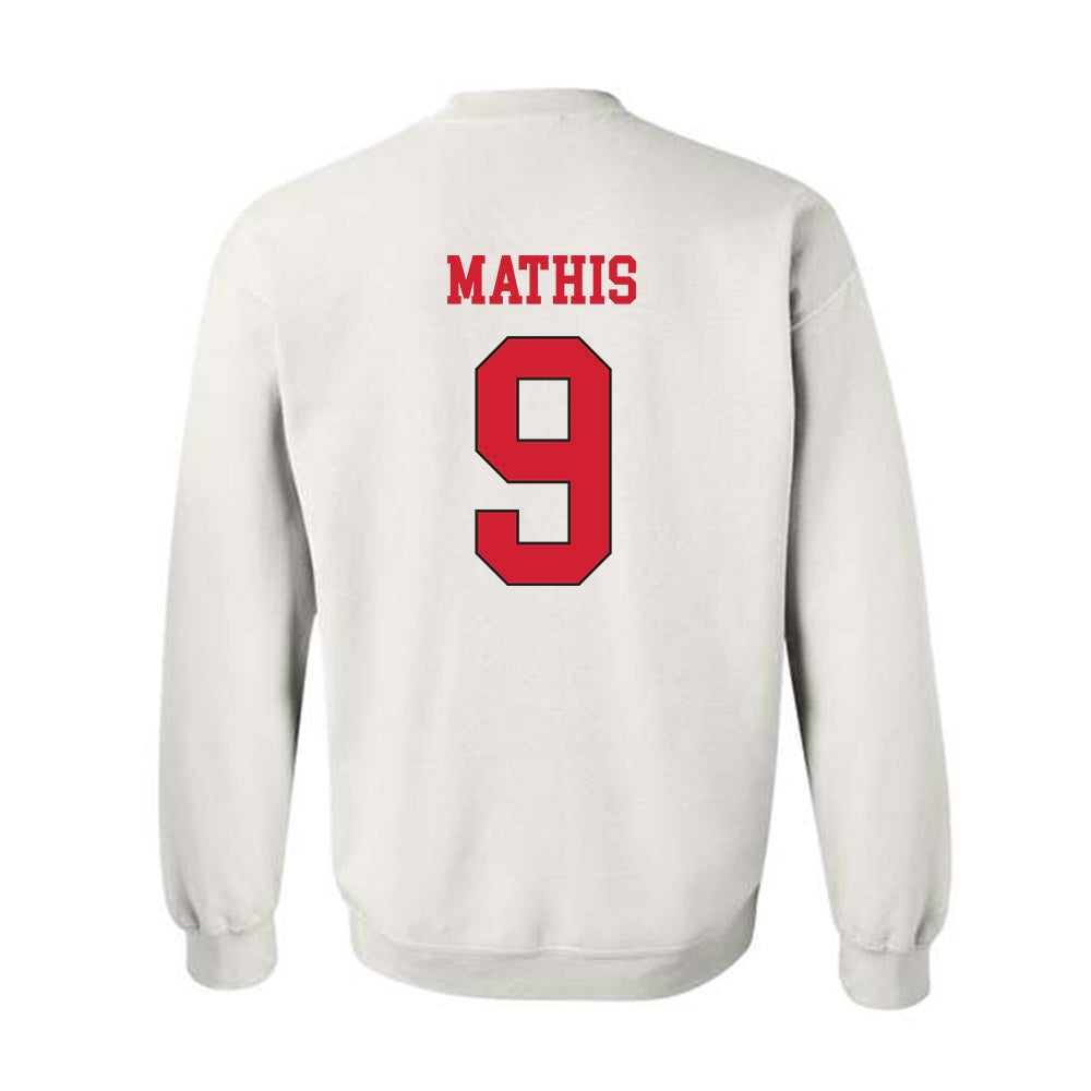 Maryland - NCAA Football : Zahir Mathis - Classic Shersey Crewneck Sweatshirt-1