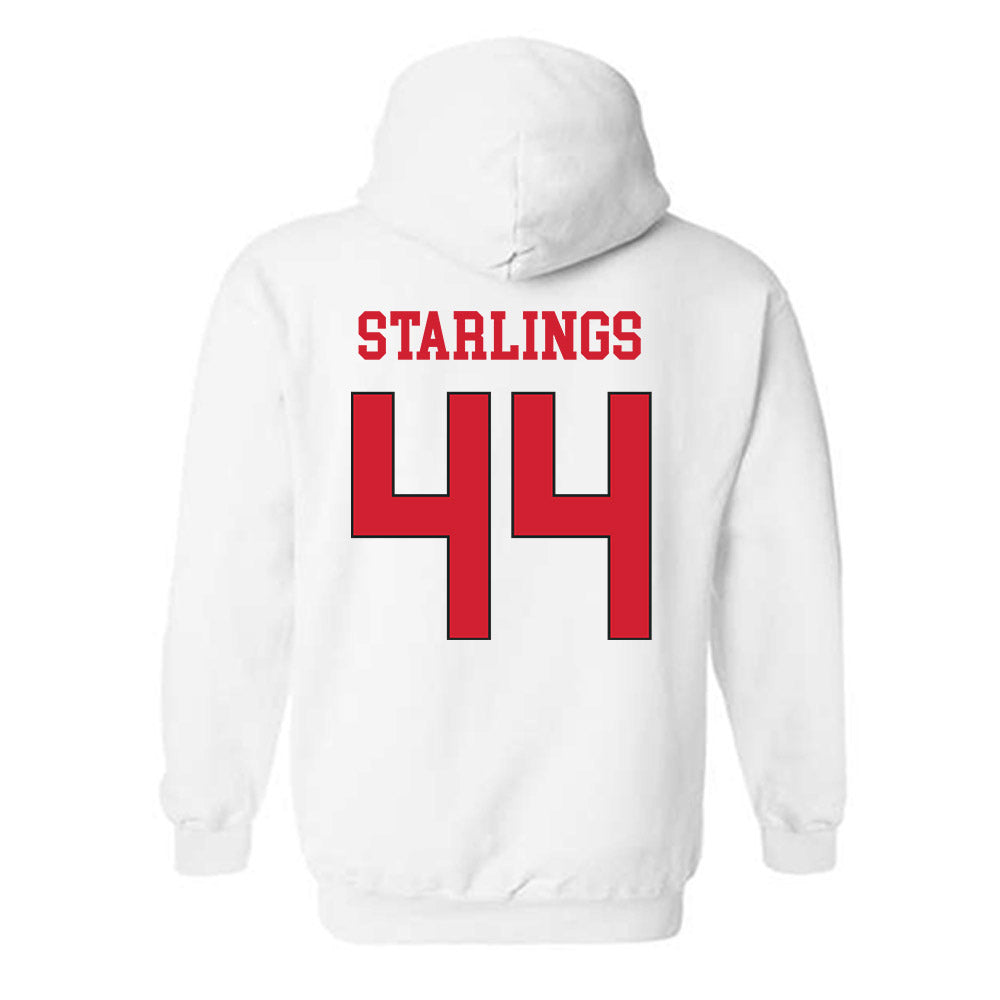 Maryland - NCAA Football : Joel Starlings - Classic Shersey Hooded Sweatshirt-1