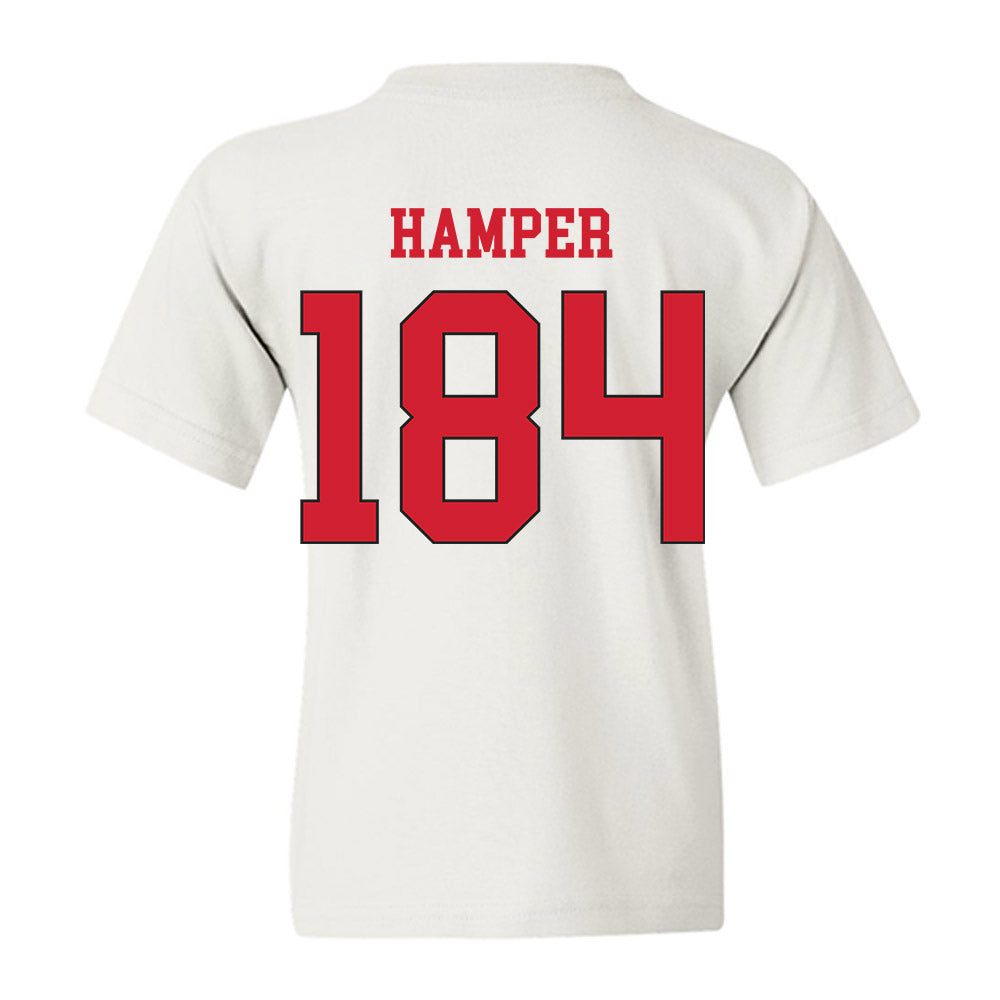 Maryland - NCAA Wrestling : Landon Hamper - Classic Shersey Youth T-Shirt-1