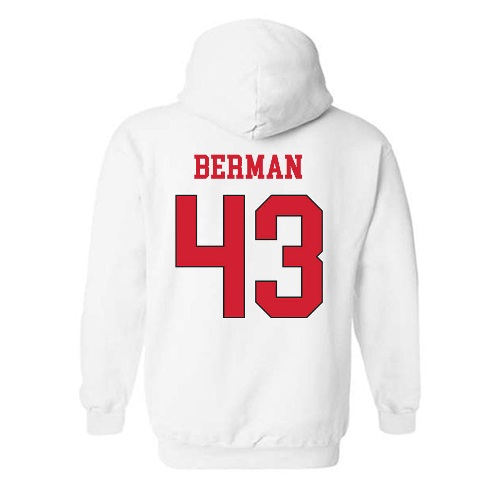 Maryland - NCAA Baseball : Sammy Berman - Classic Shersey Hooded Sweatshirt-1
