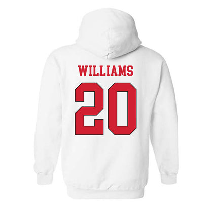Maryland - NCAA Football : DeJuan Williams - Classic Shersey Hooded Sweatshirt-1
