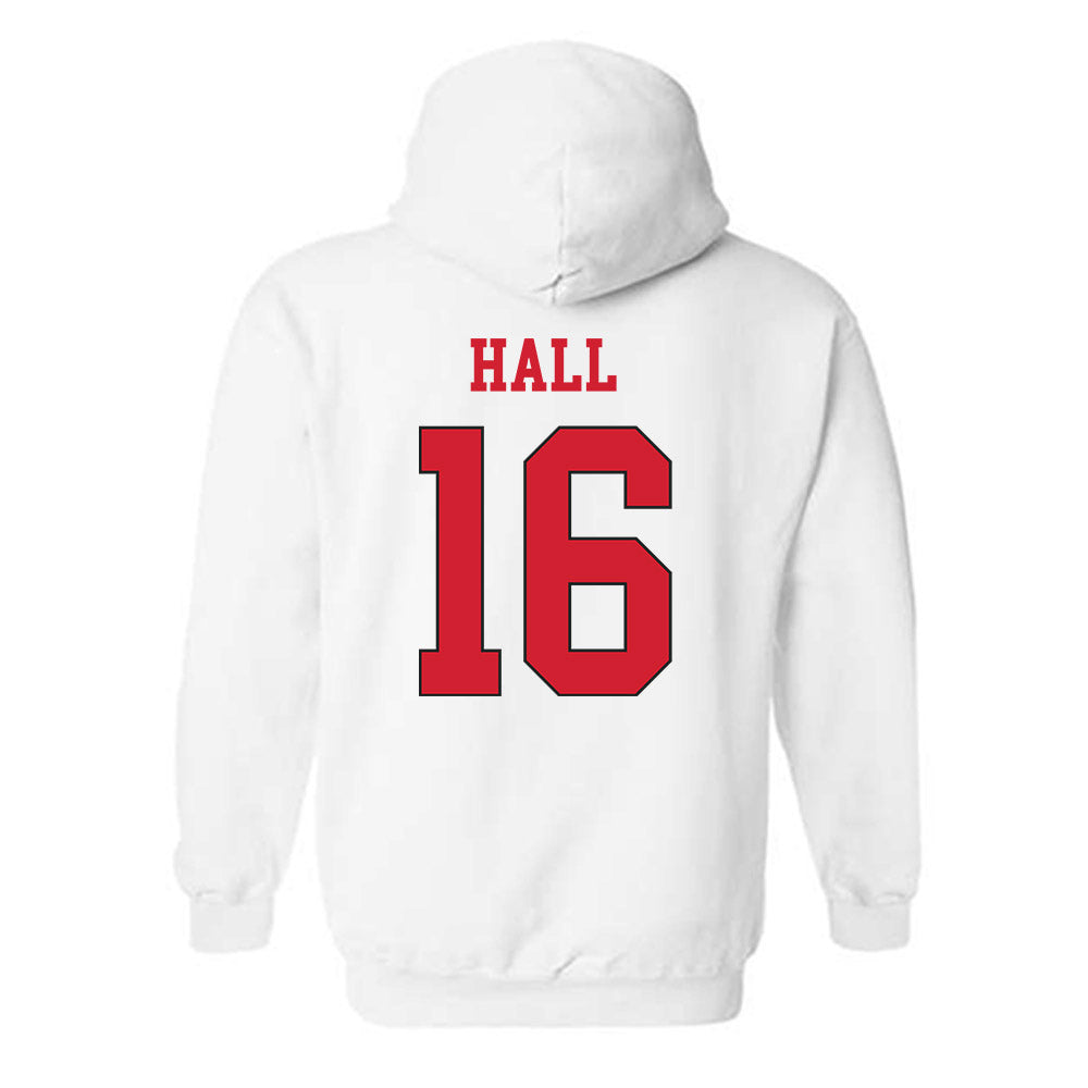 Maryland - NCAA Football : Damon Hall - Classic Shersey Hooded Sweatshirt-1