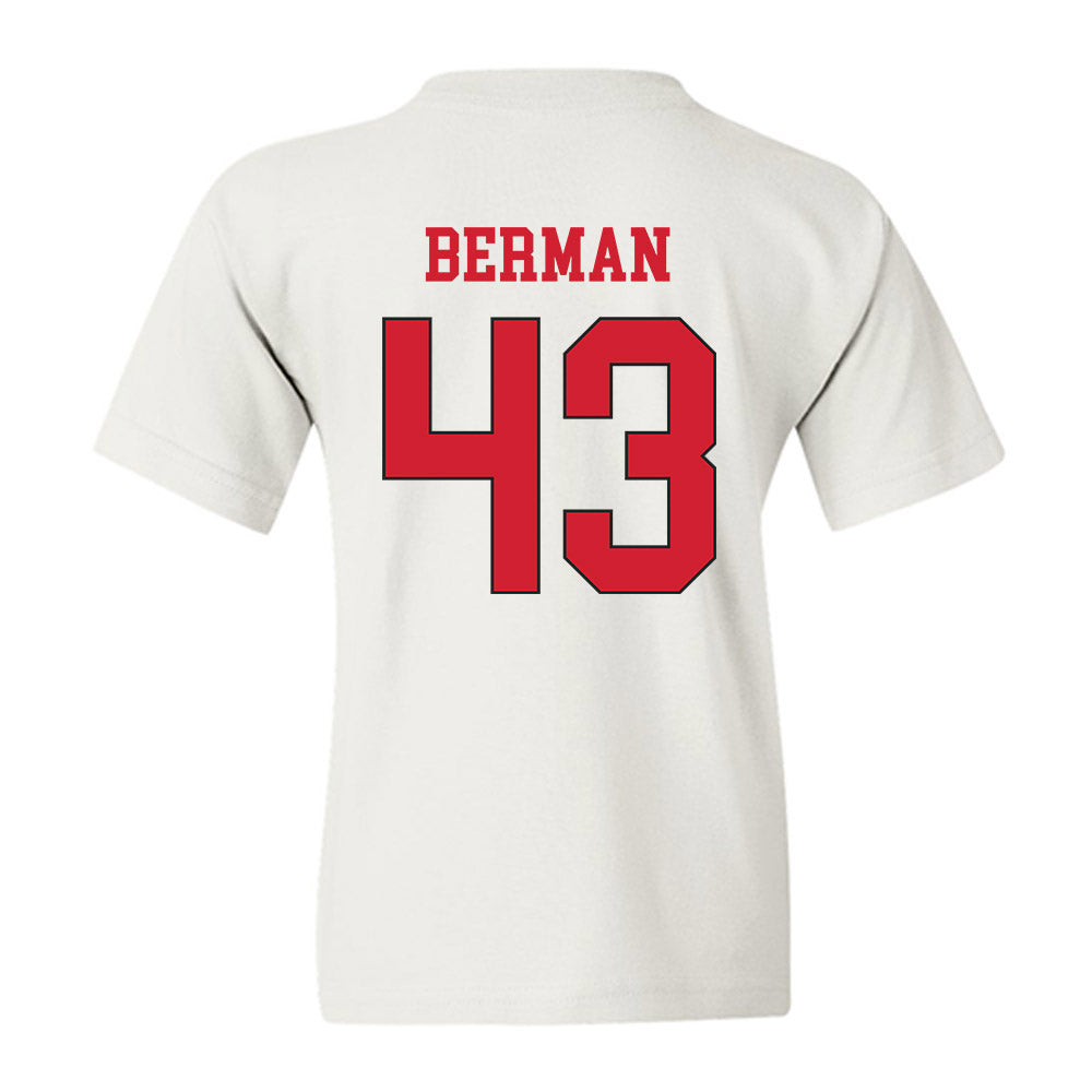Maryland - NCAA Baseball : Sammy Berman - Classic Shersey Youth T-Shirt-1