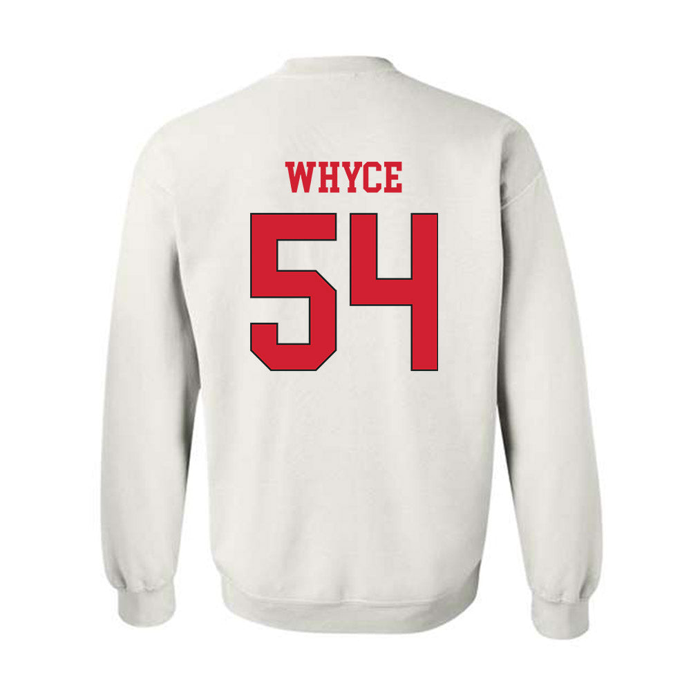 Maryland - NCAA Football : JaMarcus Whyce - Classic Shersey Crewneck Sweatshirt-1