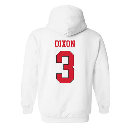 Maryland - Men's Basketball Alumni : Juan Dixon - Classic Shersey Hooded Sweatshirt-1