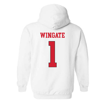Maryland - NCAA Football : Daniel Wingate - Classic Shersey Hooded Sweatshirt-1