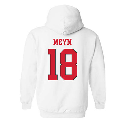 Maryland - NCAA Women's Lacrosse : Ava Meyn - Classic Shersey Hooded Sweatshirt-1