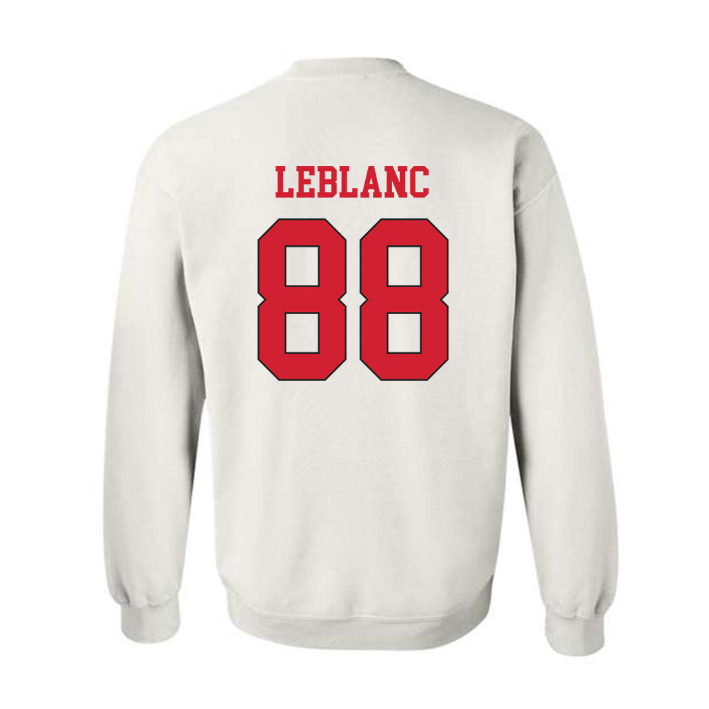 Maryland - undefined : Derrick LeBlanc - Classic Shersey Crewneck Sweatshirt-1