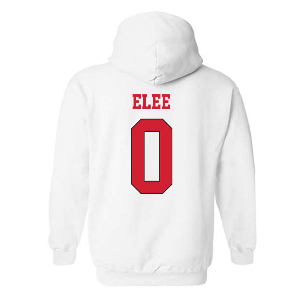 Maryland - NCAA Football : Zion Elee - Classic Shersey Hooded Sweatshirt-1