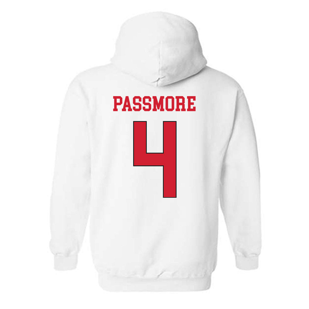 Maryland - NCAA Men's Basketball : Rakease Passmore - Classic Shersey Hooded Sweatshirt-1