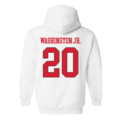 Maryland - NCAA Football : Ontario Washington Jr. - Classic Shersey Hooded Sweatshirt-1