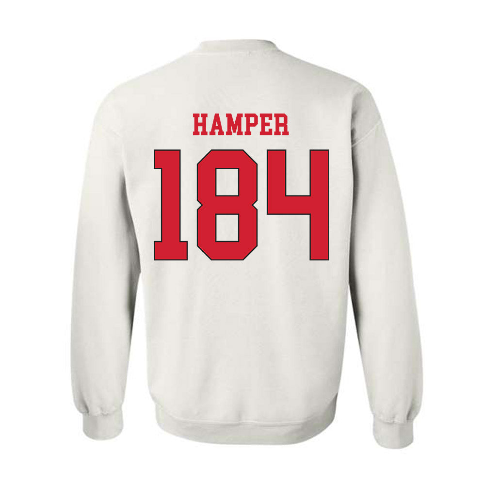 Maryland - NCAA Wrestling : Landon Hamper - Classic Shersey Crewneck Sweatshirt-1