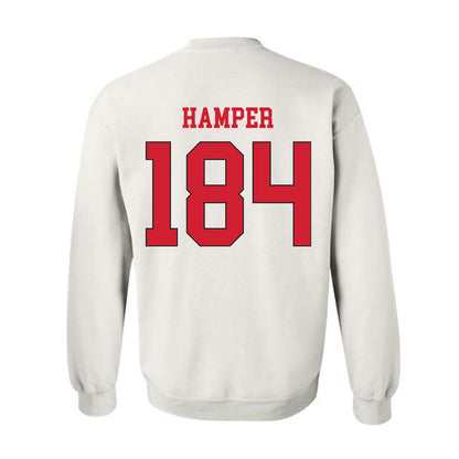 Maryland - NCAA Wrestling : Landon Hamper - Classic Shersey Crewneck Sweatshirt-1