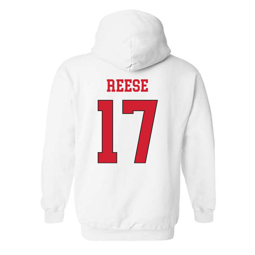 Maryland - NCAA Men's Lacrosse : Riley Reese - Classic Shersey Hooded Sweatshirt-1