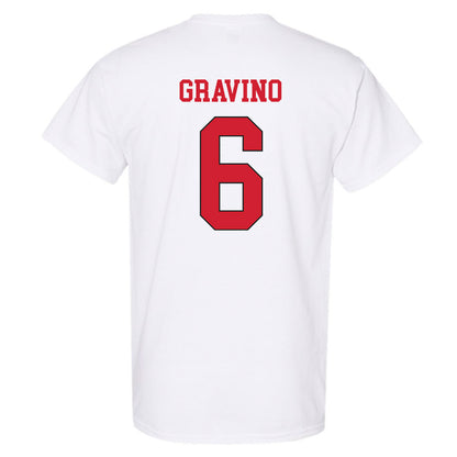 Maryland - NCAA Men's Lacrosse : Thomas Gravino - Classic Shersey T-Shirt-1