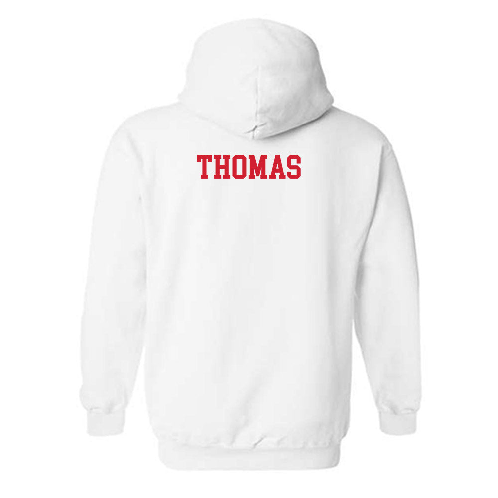 Maryland - NCAA Women's Track & Field : Ashley Thomas - Classic Shersey Hooded Sweatshirt-1