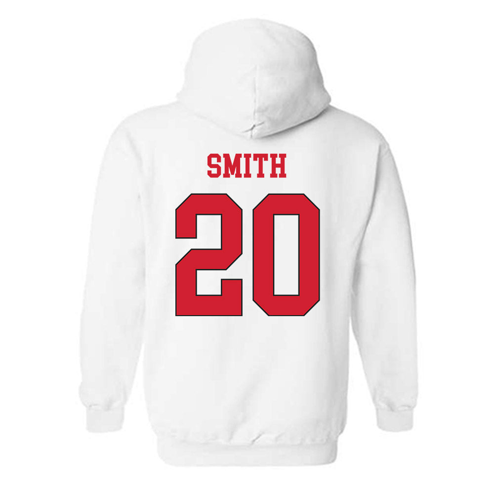 Maryland - NCAA Baseball : Evan Smith - Classic Shersey Hooded Sweatshirt-1