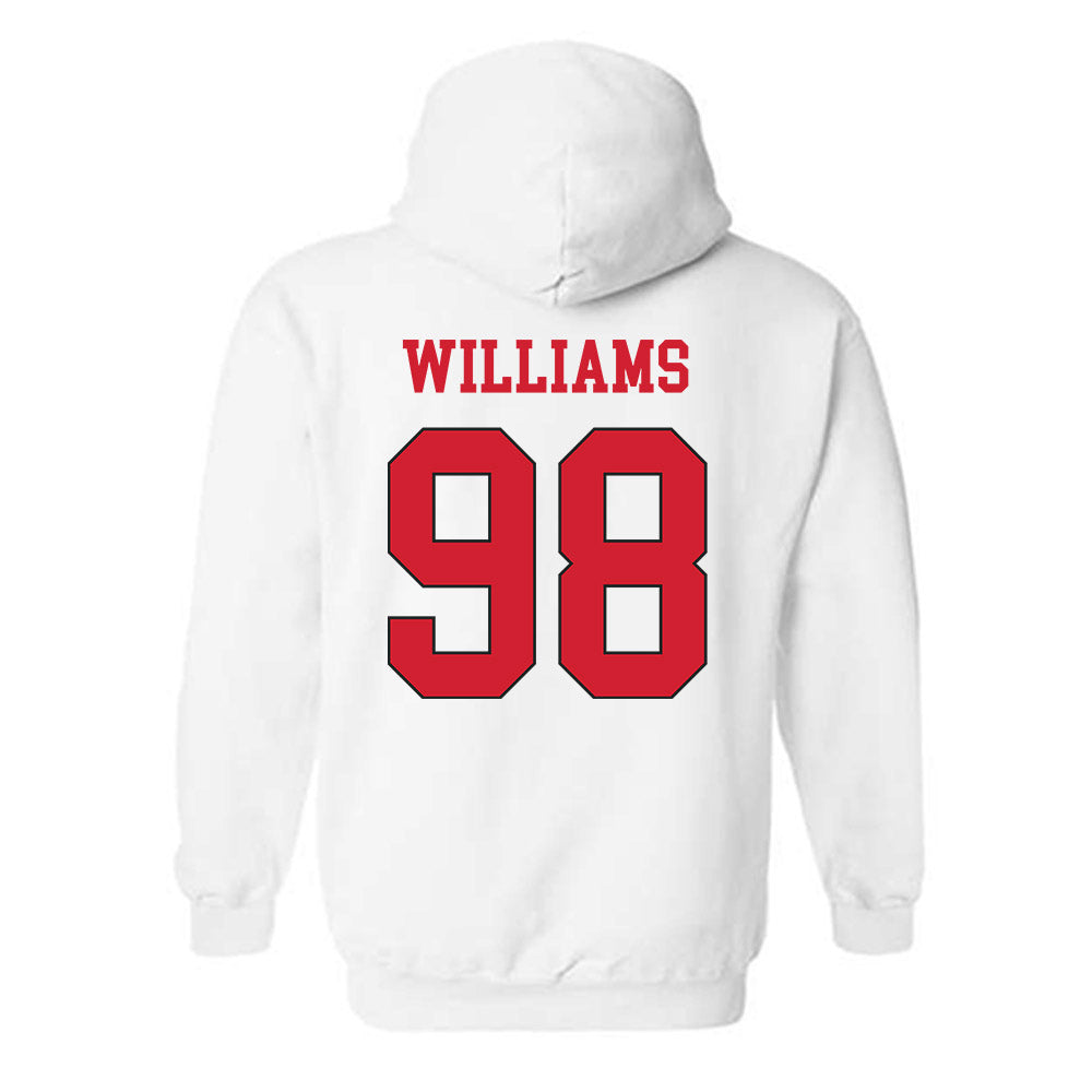Maryland - NCAA Baseball : Lance Williams - Classic Shersey Hooded Sweatshirt-1