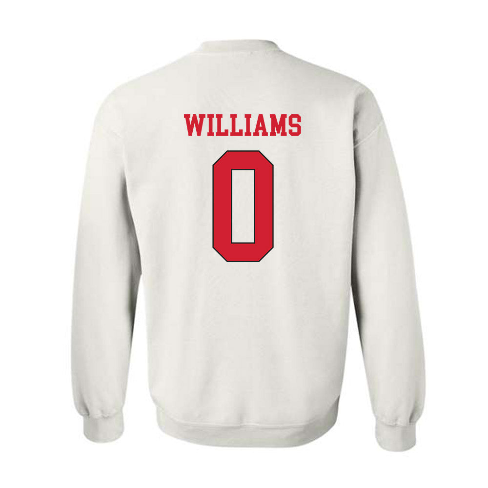 Maryland - NCAA Football : DeJuan Williams - Classic Shersey Crewneck Sweatshirt-1