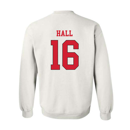 Maryland - NCAA Football : Damon Hall - Classic Shersey Crewneck Sweatshirt-1