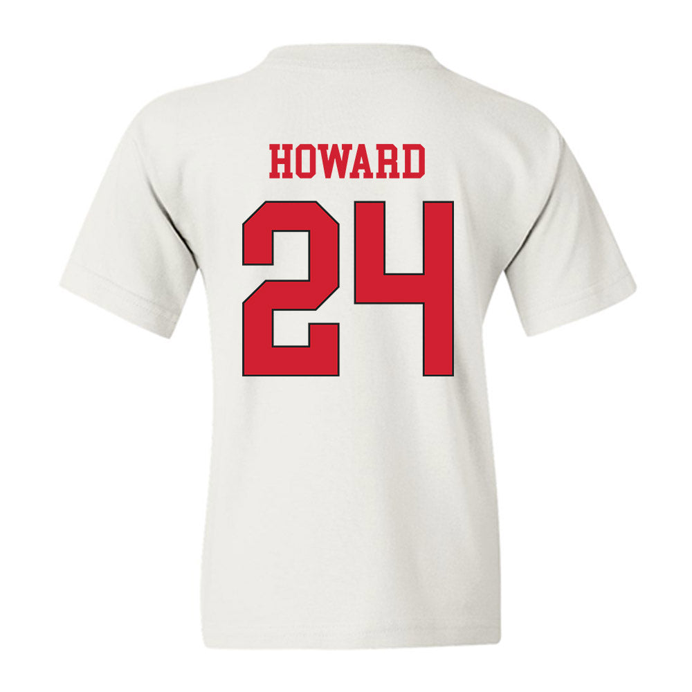 Maryland - NCAA Football : Iverson Howard - Classic Shersey Youth T-Shirt-1