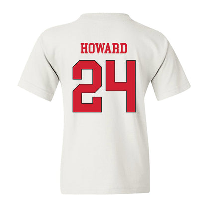 Maryland - NCAA Football : Iverson Howard - Classic Shersey Youth T-Shirt-1