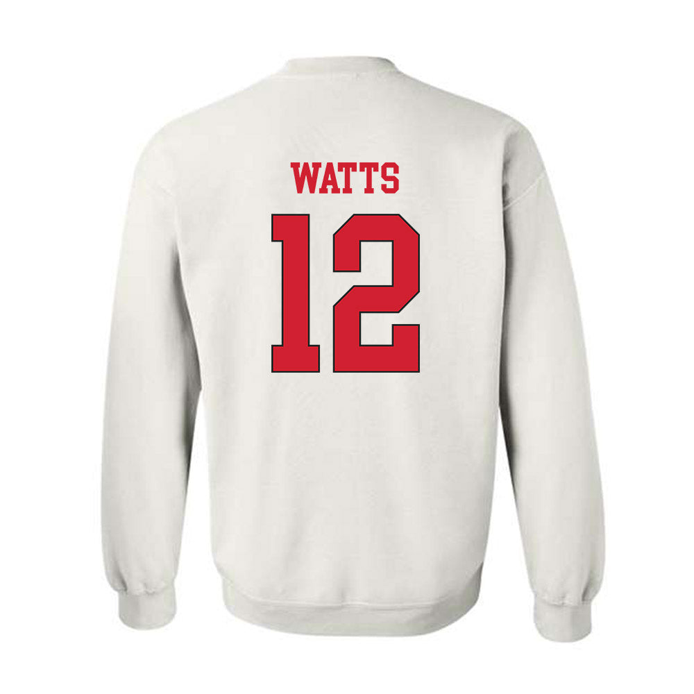 Maryland - NCAA Men's Basketball : Isaiah Watts - Classic Shersey Crewneck Sweatshirt-1