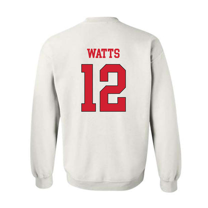 Maryland - NCAA Men's Basketball : Isaiah Watts - Classic Shersey Crewneck Sweatshirt-1