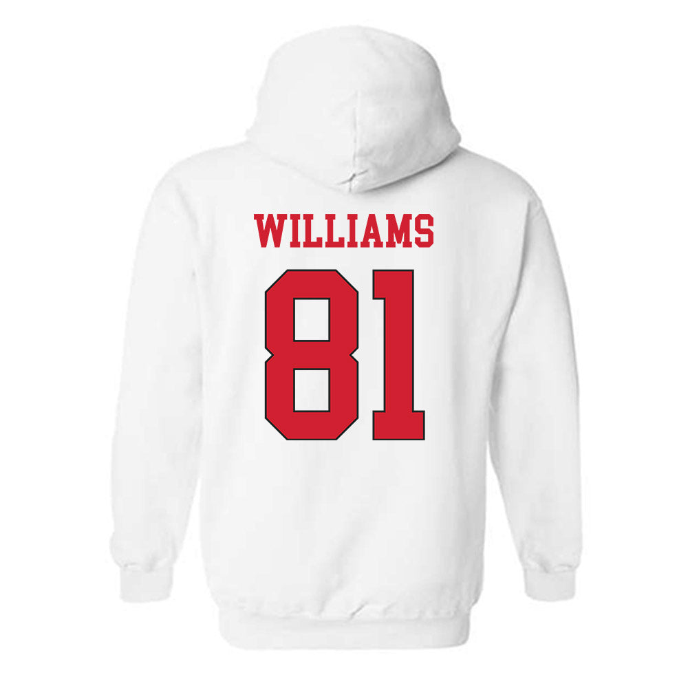 Maryland - NCAA Football : Javonte Williams - Classic Shersey Hooded Sweatshirt-1