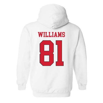 Maryland - NCAA Football : Javonte Williams - Classic Shersey Hooded Sweatshirt-1
