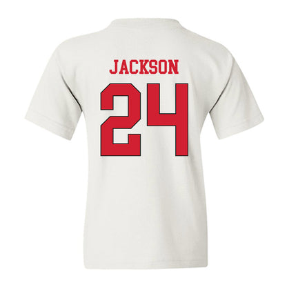 Maryland - NCAA Football : Amari Jackson - Classic Shersey Youth T-Shirt-1
