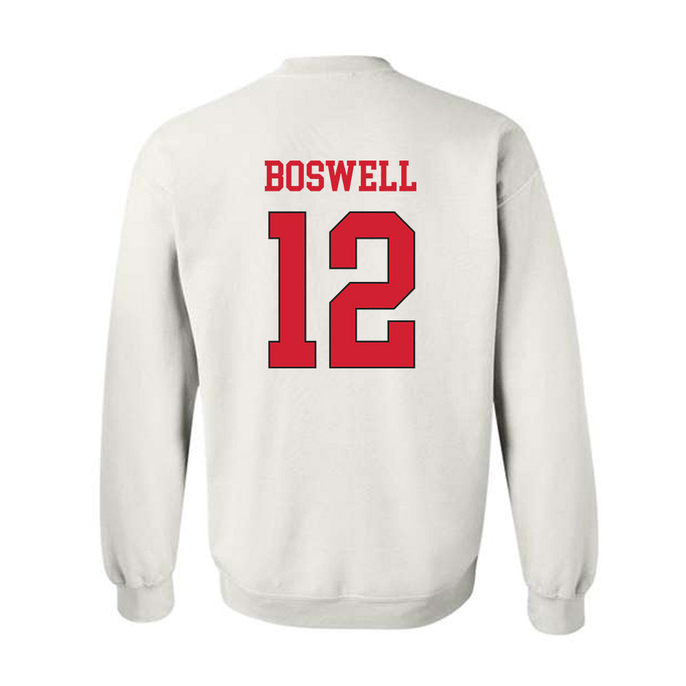 Maryland - NCAA Men's Basketball : Bishop Boswell - Classic Shersey Crewneck Sweatshirt-1