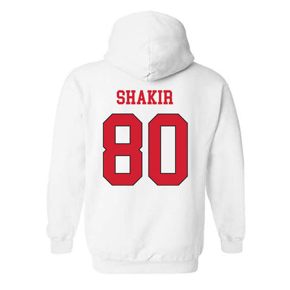 Maryland - NCAA Football : Ejani Shakir - Classic Shersey Hooded Sweatshirt-1
