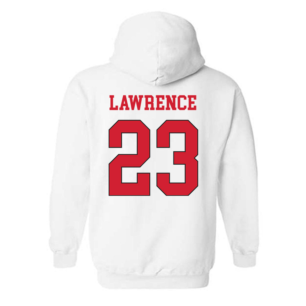 Maryland - NCAA Football : Max Lawrence - Classic Shersey Hooded Sweatshirt-1