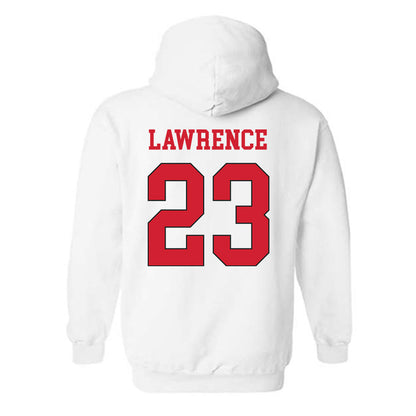 Maryland - NCAA Football : Max Lawrence - Classic Shersey Hooded Sweatshirt-1