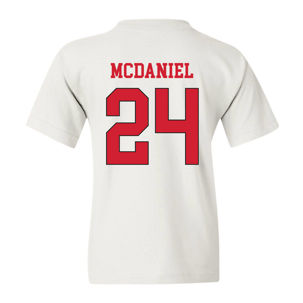 Maryland - NCAA Women's Basketball : Brianna McDaniel - Youth T-Shirt